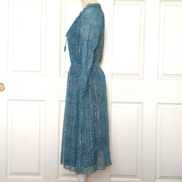 Rebecca Taylor Minnie Floral Women's Silk Dress - Picture 6 of 10
